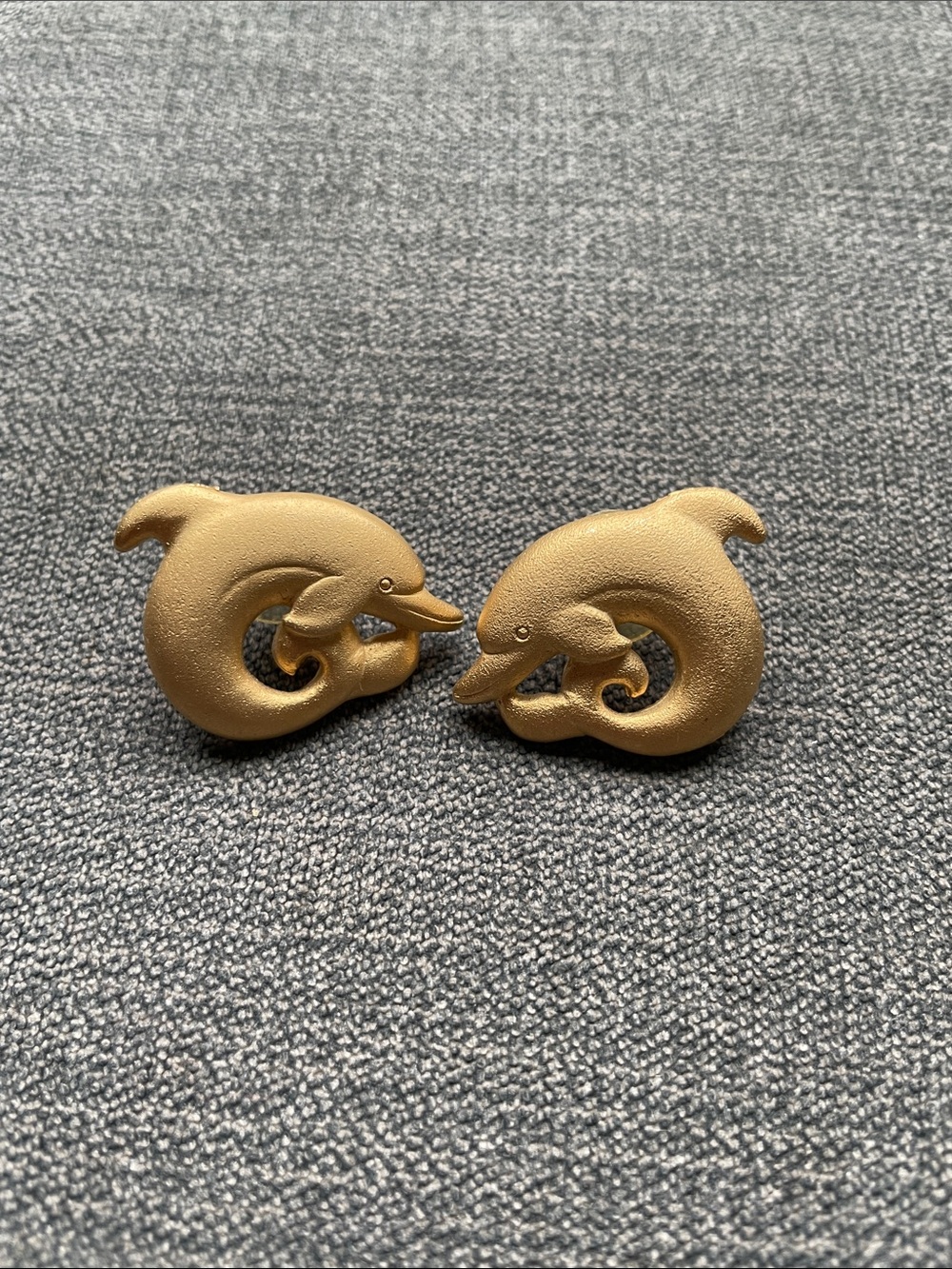 Vintage Dolphin Earrings